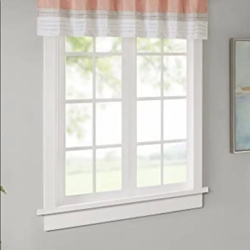 Rod Pocket Valance Window Curtain 50